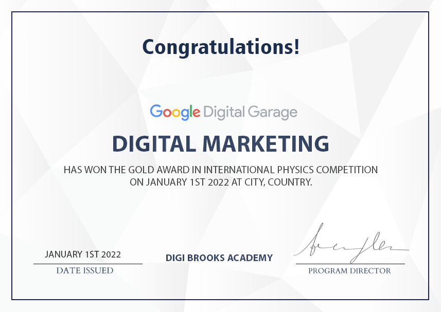 google-certificate